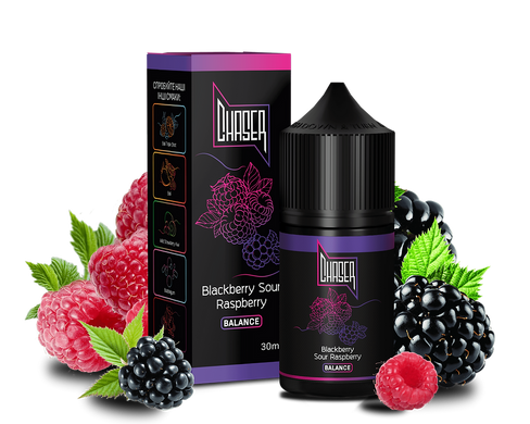 Рідина Chaser мікс Лісова ягода - Blackberry Sour Rassberry 30 мл / 30 мг