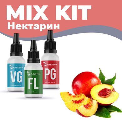 Набір Organic Fruit смак Нектарин (30 мл/0 мг)