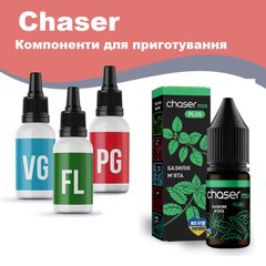 Компоненти Chaser сіль Базелік - М'ята (30 мл / 50 мг)