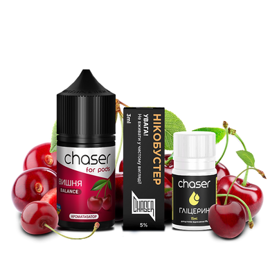 Chaser Nicotine Free Вишня 30 мл / 0 мг)