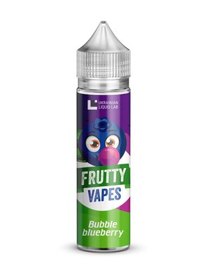 Набор Organic Fruit Frutty Vapes Bubble Blueberry Черника (60 мл/0 мг)