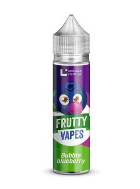 Набір Organic Fruit Vapes Bubble Blueberry Чорниця (60 мл/3 мг)