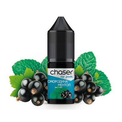 Chaser Nicotine Free стійкий смак ментолу і аромат Смородини (30 мл / 0 мг)